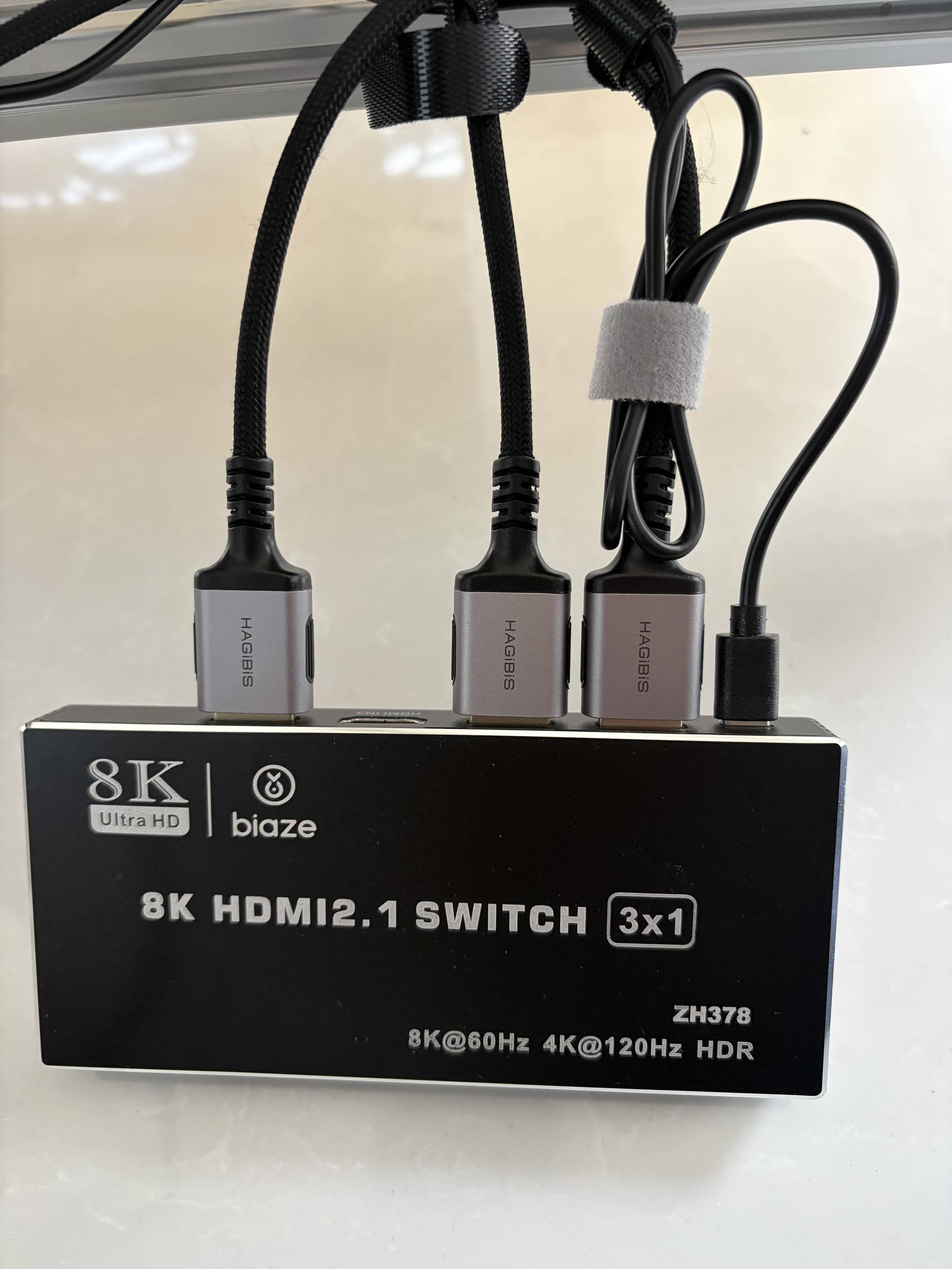 HDMI 三合一切换器-正面